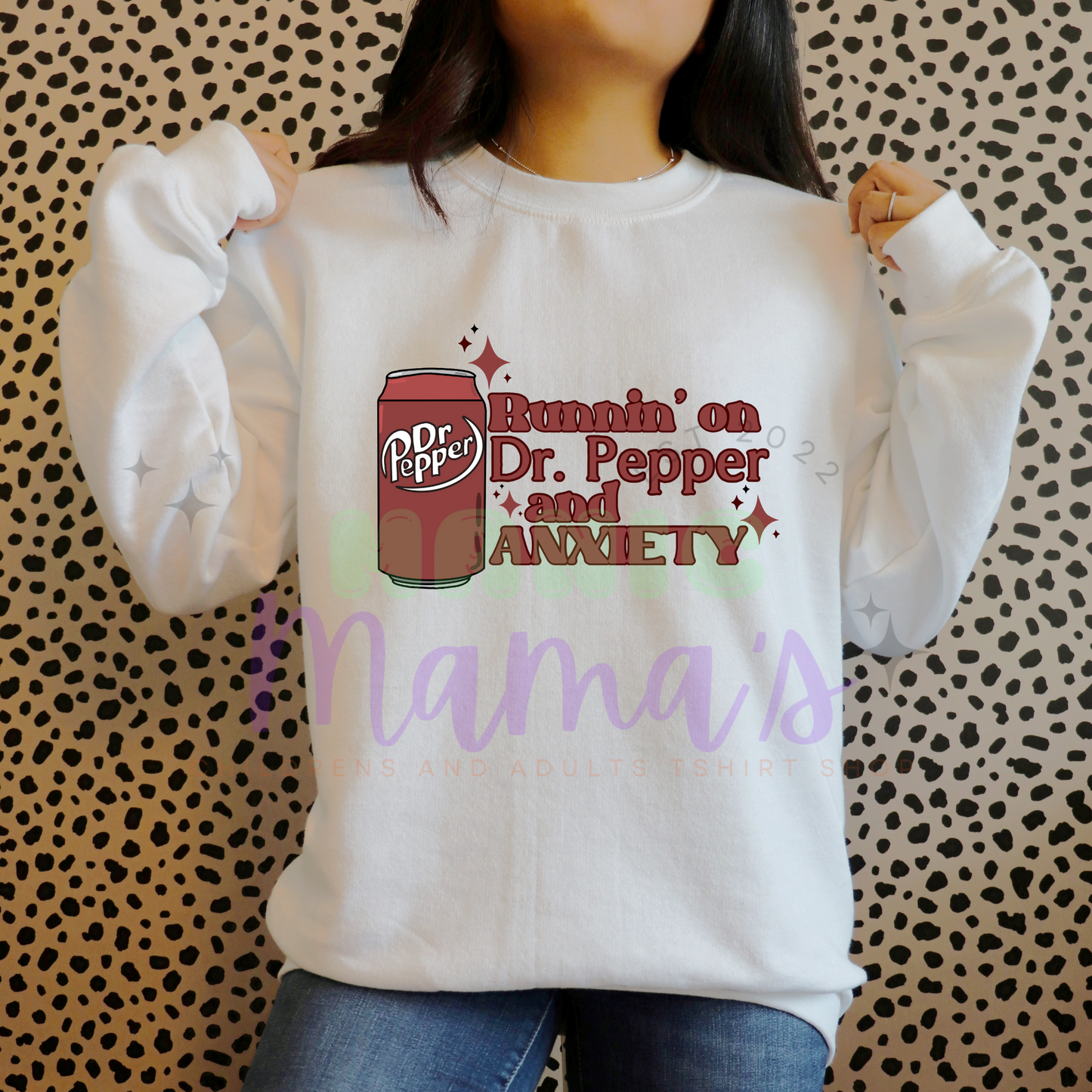DP and Anxiety Adult Size Crew Neck