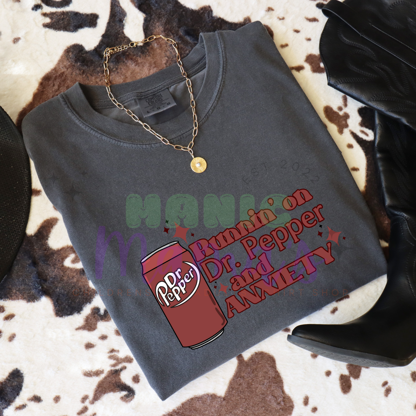 DP and Anxiety Adult Size Crew Neck