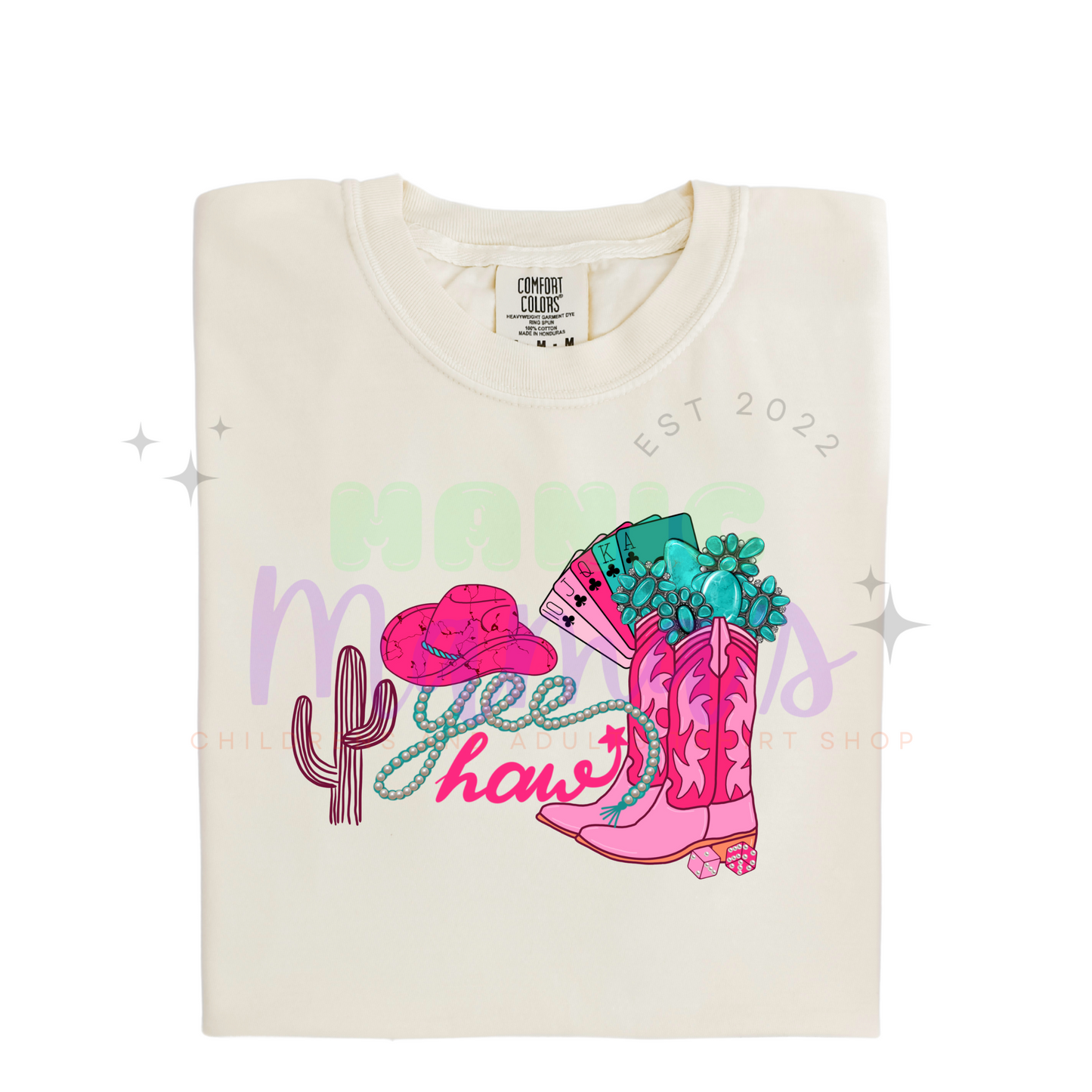 Yee Haw Adult Size Crew Neck