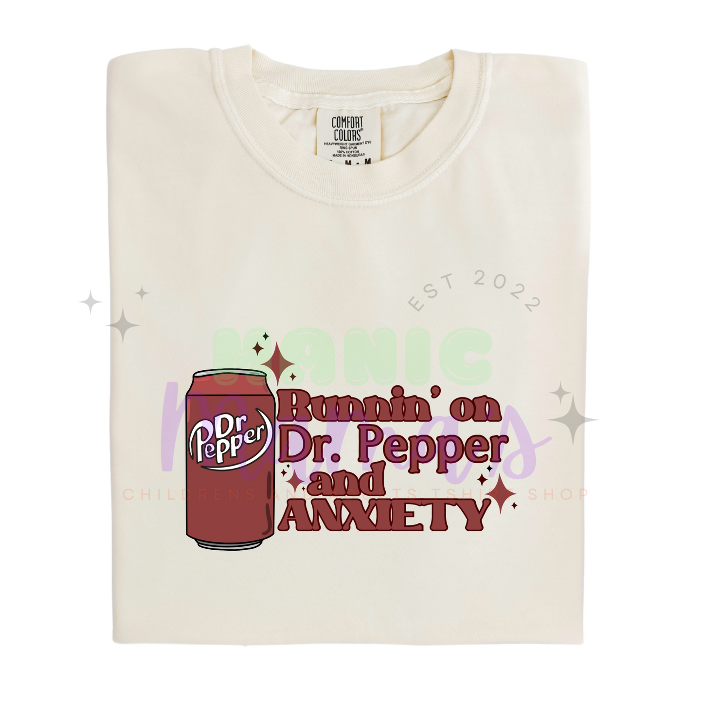 DP and Anxiety Adult Size Crew Neck
