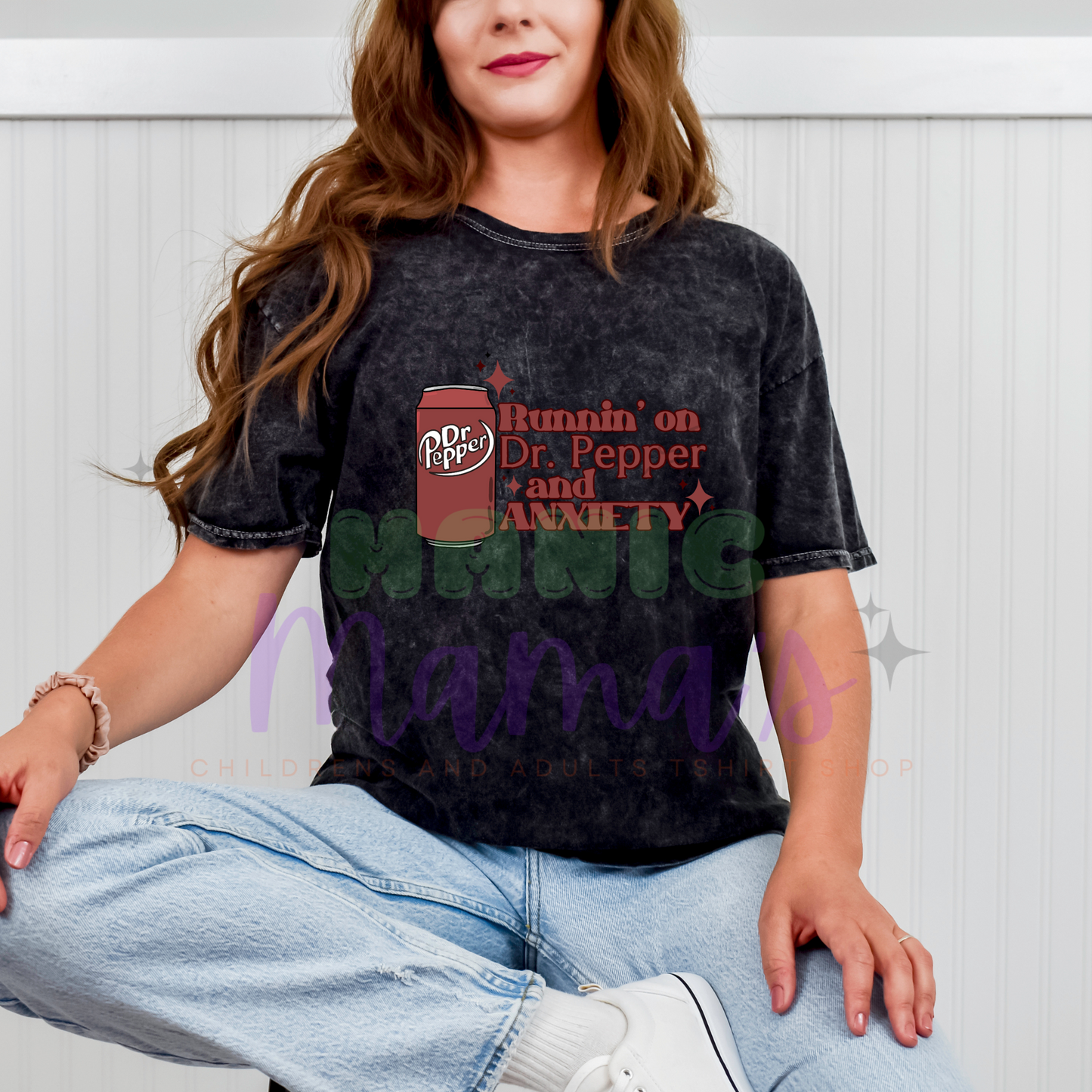DP and Anxiety Adult Size Crew Neck