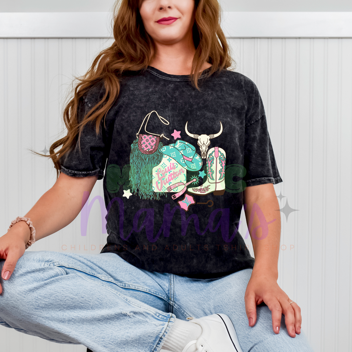 Boujee Cowgirls Adult Size Crew Neck