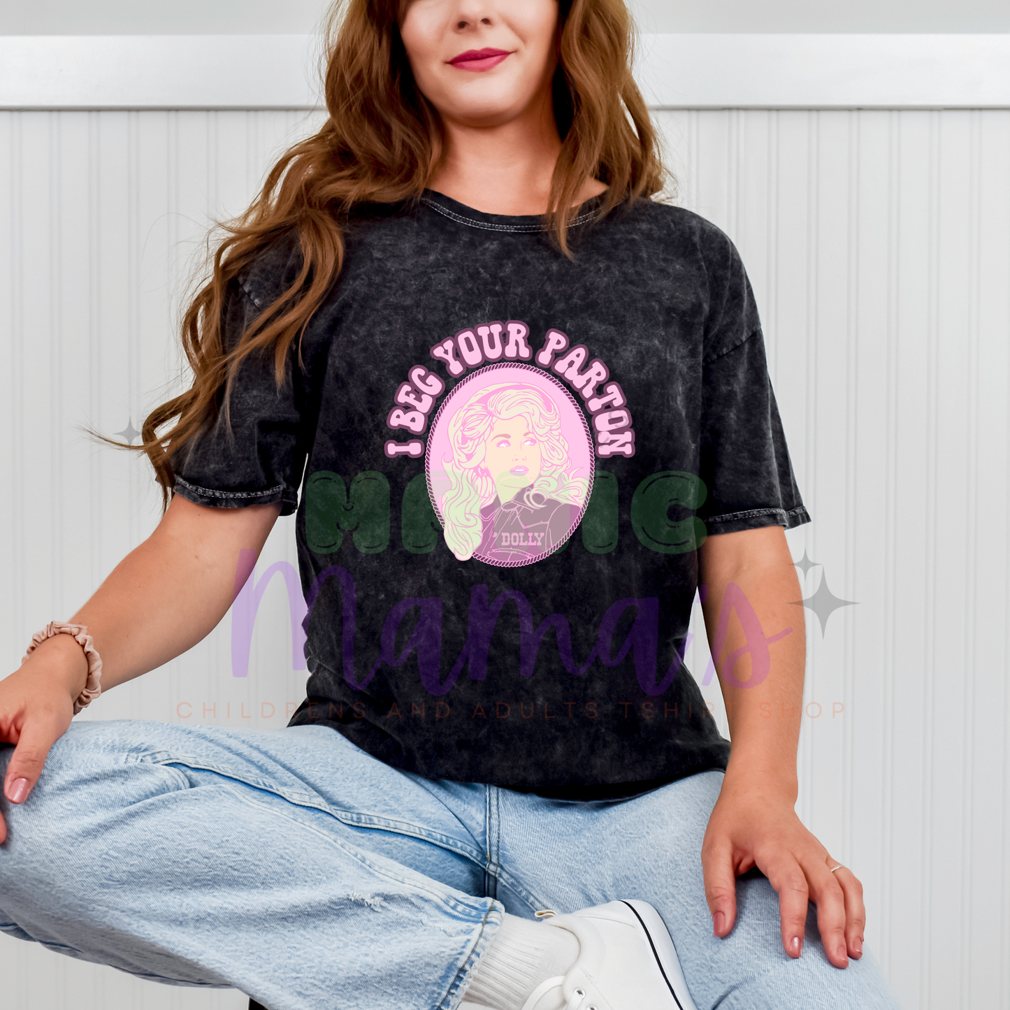 I Beg Your Parton Adult Size Crew Neck