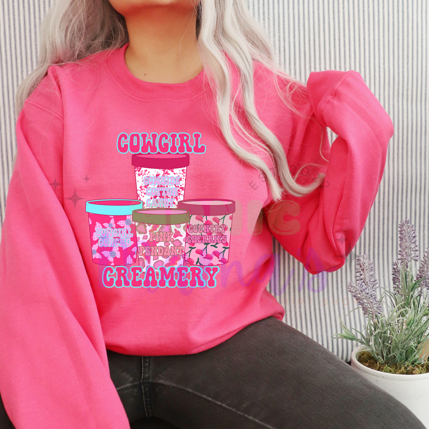 Cowgirl Creamery Adult Size Crew Neck