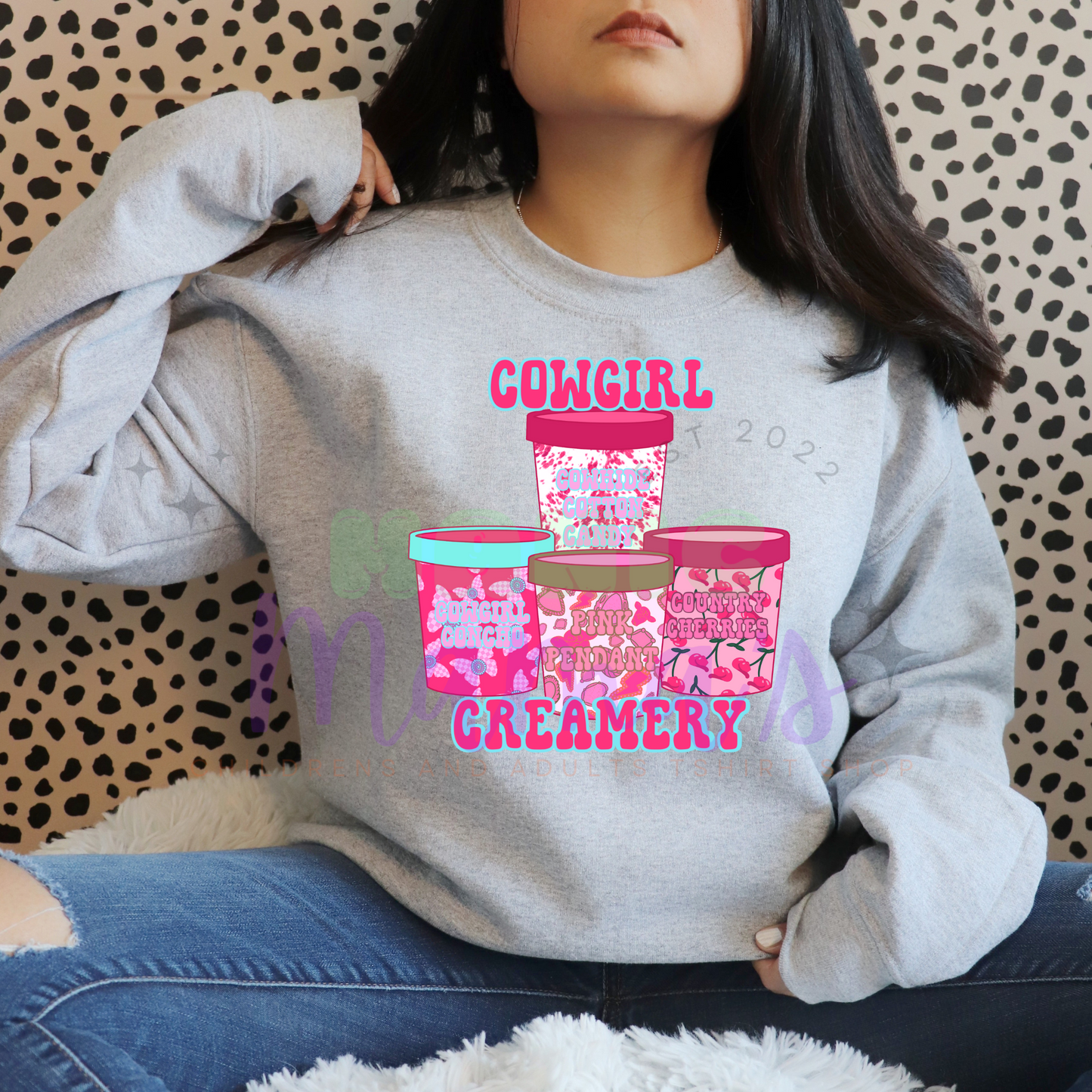 Cowgirl Creamery Adult Size Crew Neck