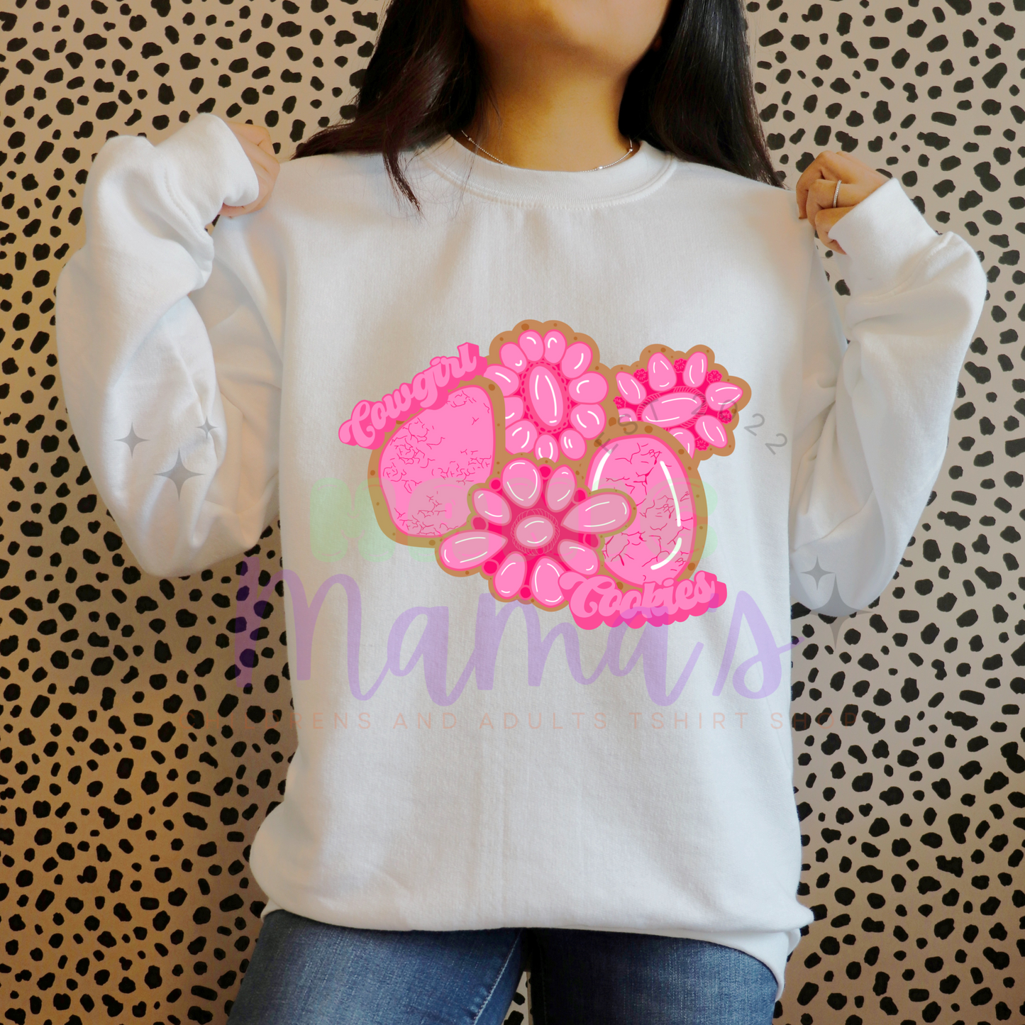 Cowgirl Cookies Adult Size Crew Neck